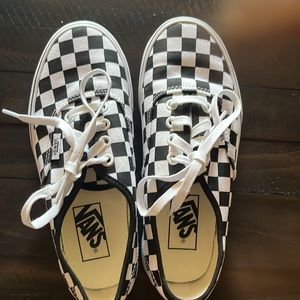 Checkered Vans